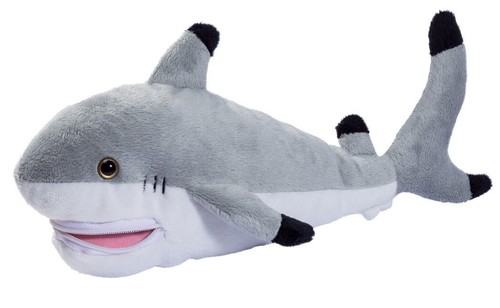 Trousse peluche requin - trousse,
