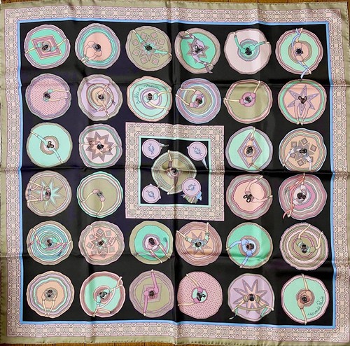 Hermes scarf belles mexique - hermes,