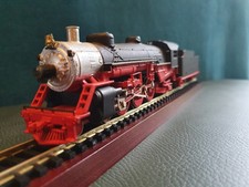 LOCO VAPEUR POLONAISE TYPE 231 avec éclairage avant arrière et fumigène SEUTHE