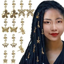 Lot de 12 bijoux pour cheveux