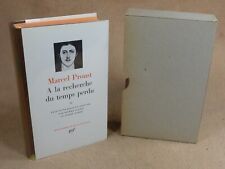LA PLEIADE : MARCEL PROUST - A LA RECHERCHE DU TEMPS PERDU 2 / 1983