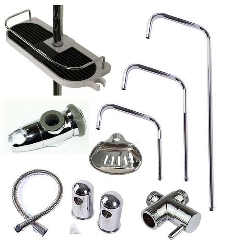 Riser barre coulissante douche - barre, coulissante,douche