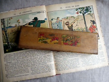 PLUMIER ANCIEN EN BOIS -