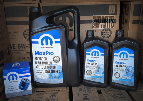 Mopar huile moteur - moteur, 7
