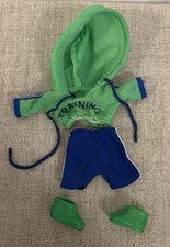 Kiki monchhichi Sekiguchi Tenue Training réf 2 720 112 Collection Ajena 1979