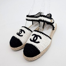 CHANEL Sandales espadrilles