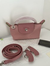 Sac Mini Longchamp XS Rose - NEUF Avec Étiquette & Bandoulière
