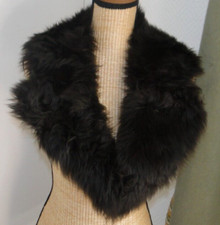 Ancienne fourrure noire  à