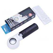 Loupe à main 7 LED 16x 30X