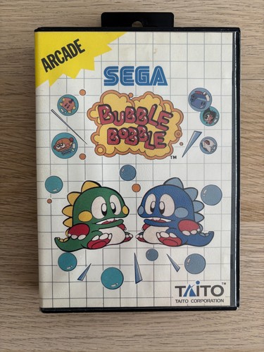 Jeu sega master system - system, bubble
