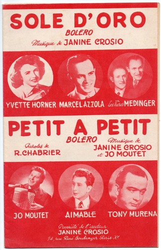 Partition accordéon orchestre - accordéon,