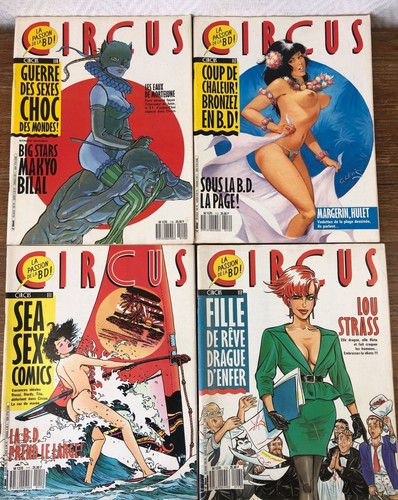 Revues circus glenat nr - 4x,