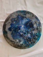 Plateau Rond décoratif Paillettes 50 cm