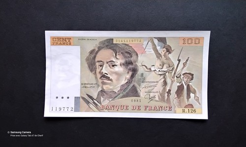 Billet banque 100fr - de,