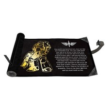 Space Marines Dice Scroll