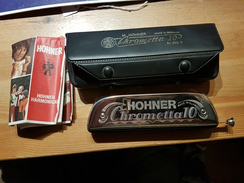 Harmonica hohner chrometta - chrometta, 10