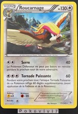 Carte Pokemon ROUCARNAGE 77/106 Rare XY2 ETINCELLES FR