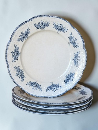 Assiettes plates badonviller - assiettes,