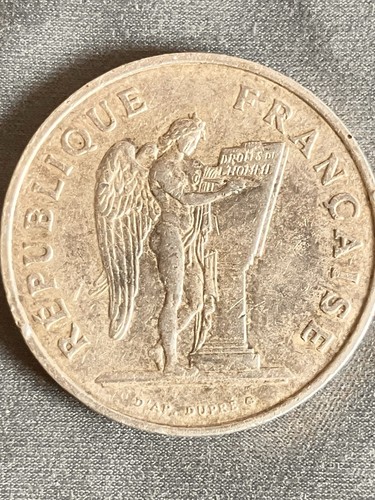 Pièce 100 francs argent 1989 - pièce,