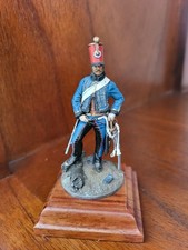 Pegaso/Hussard 1814/Figurine  artiste 54mm no 90mm Durendal Metal Modeles Cimier