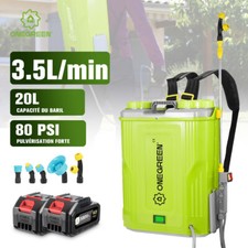 Pulvérisateur à pression 80L Pulvérisateurs de jardin Avec 5 Buses pour Arrosage