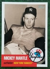 2007 Topps Mickey Mantle Story