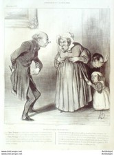 Daumier Honoré Types