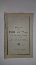 Place De Verdun - Notice Sur Le Fort De Vaux - Éditions M. Frémont - 1931