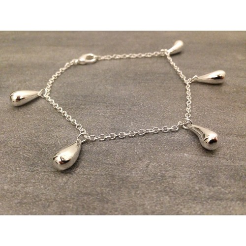 Bracelet argent avec 5 - bracelet,