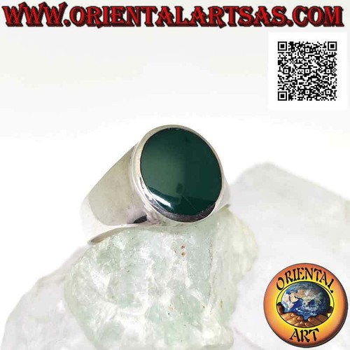 Bague argent 925 agate - argent,