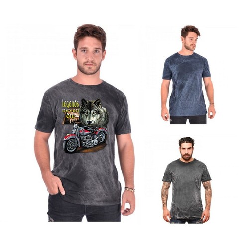 Shirt biker chopper motif - et,