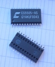 2x Cirrus Logic CS5505-AS circuit intégré 24-Pin SOIC. Lot de 2.