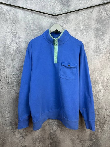 Sweat henley bleu - homme, aimé