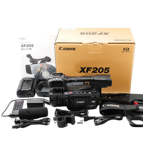 Top mint canon xf205 - [top, hd