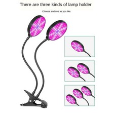 Lampe végétale, LED Lampe de Culture 3 têtes Éclairage Horticole 360