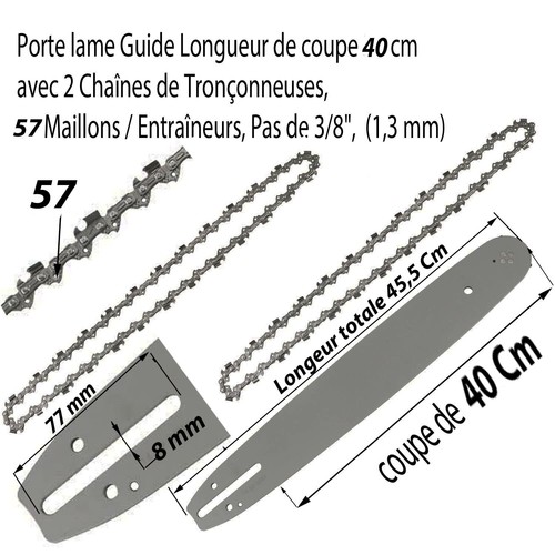 Pack guide chaines - pack,