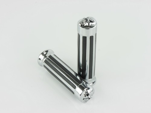 Poignées guidon chrome - poignées, de