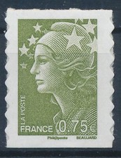 Timbre France Autoadhésif 486** 0.75€ Beaujard