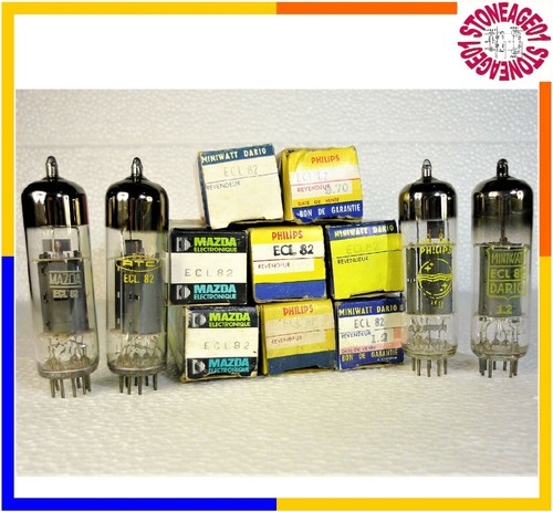 Vintage ecl82 6bm8 tube - 1,