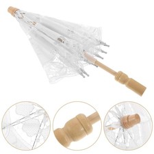  Ombrelle Dentelle Mariage Decoration Parapluie Élégant Fourniture