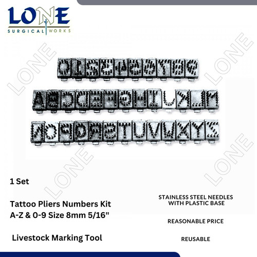 Kit pinces tatouage - pinces, de