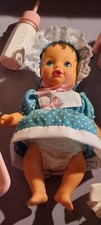 Coffret poupon bébé vintage - coffret,
