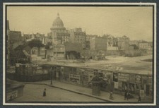 Paris vers 1910. Travaux près