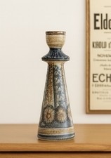 Bougeoir En Gres De Sel Signé