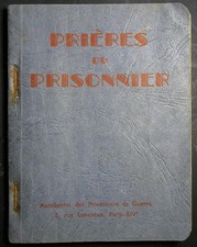 Livret prières prisonniers de guerre tampon allemand contrôle ww2 militaria