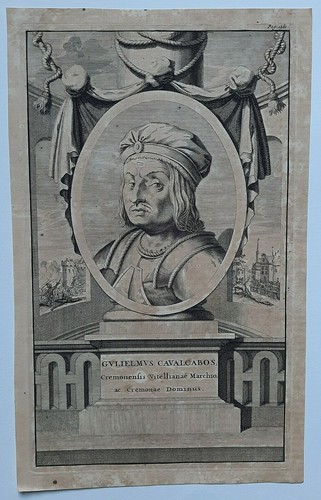 Gulielmus cavalcabos gravure - gulielmus,