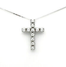 Chaîne avec Croix en or Blanc