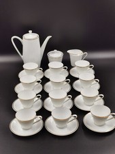 SERVICE A CAFE PORCELAINE FINE BAVIERE PMR 27 Pièces Neuf Jamais servi Années 70
