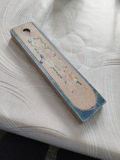 ancien plumier   en bois 