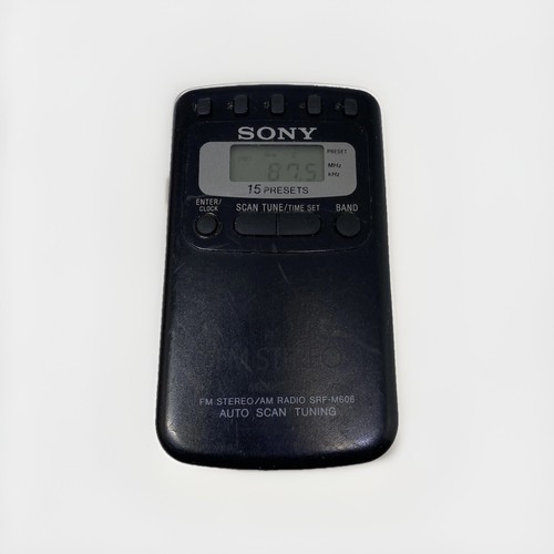 Radio portable sony srf m606 - sony,